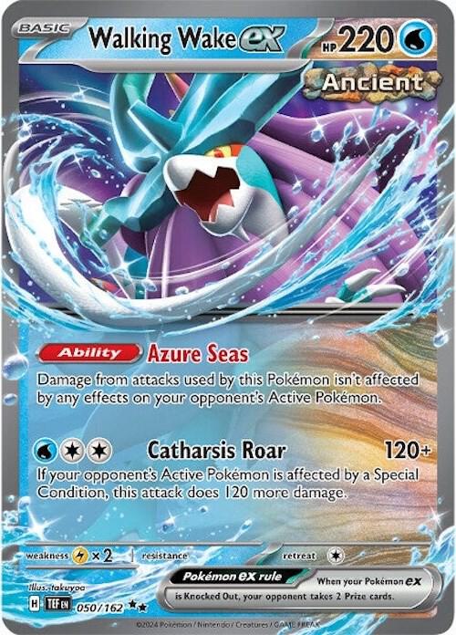 Walking Wake ex - 050/162 card image