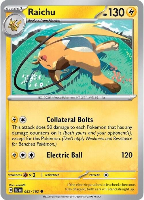 Raichu card image