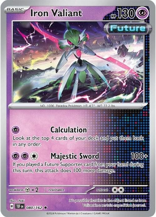 Iron Valiant - 080/162 card image