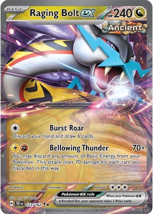 Raging Bolt ex - 123/162 card image