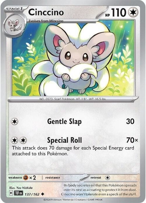Cinccino - 137/162 card image