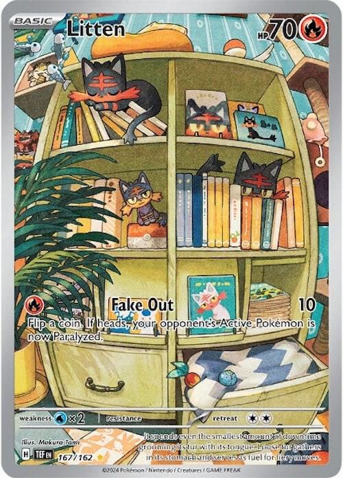 Litten - 167/162 card image