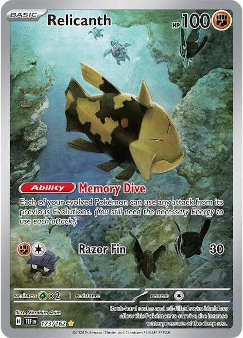 Relicanth - 173/162 card image