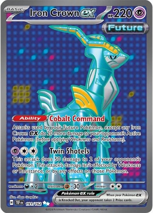 Iron Crown ex - 191/162 card image
