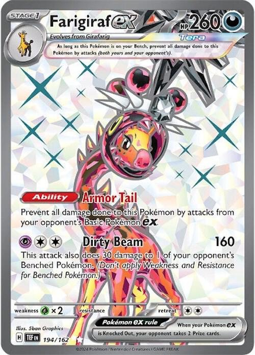 Farigiraf ex - 194/162 card image