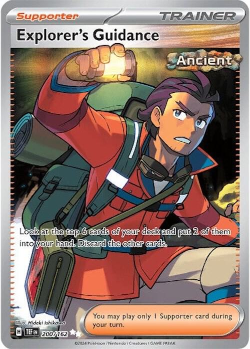 Explorer's Guidance - 200/162 card image