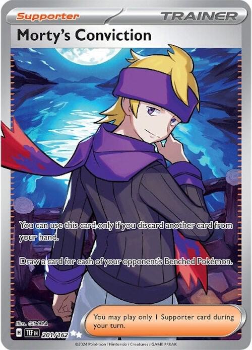 Morty's Conviction - 201/162 card image