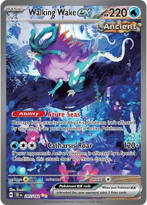 Walking Wake ex - 205/162 card image