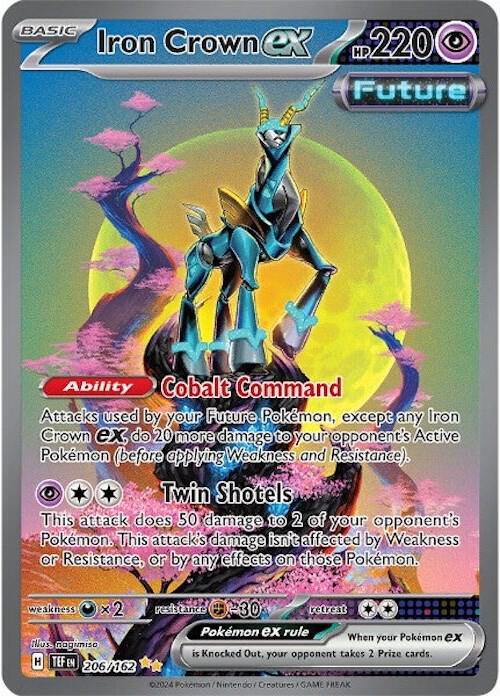 Iron Crown ex - 206/162 card image