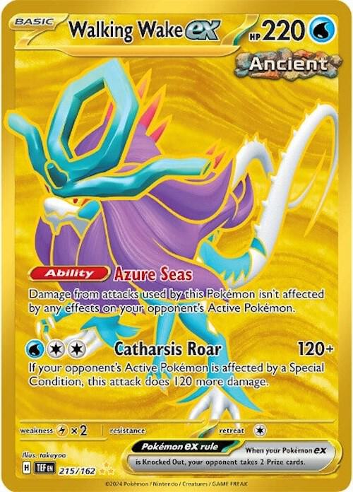 Walking Wake ex - 215/162 card image