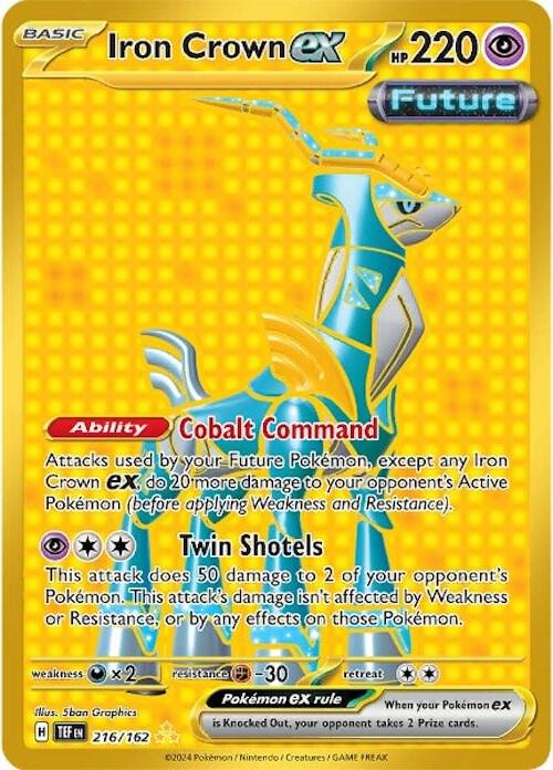 Iron Crown ex - 216/162 card image
