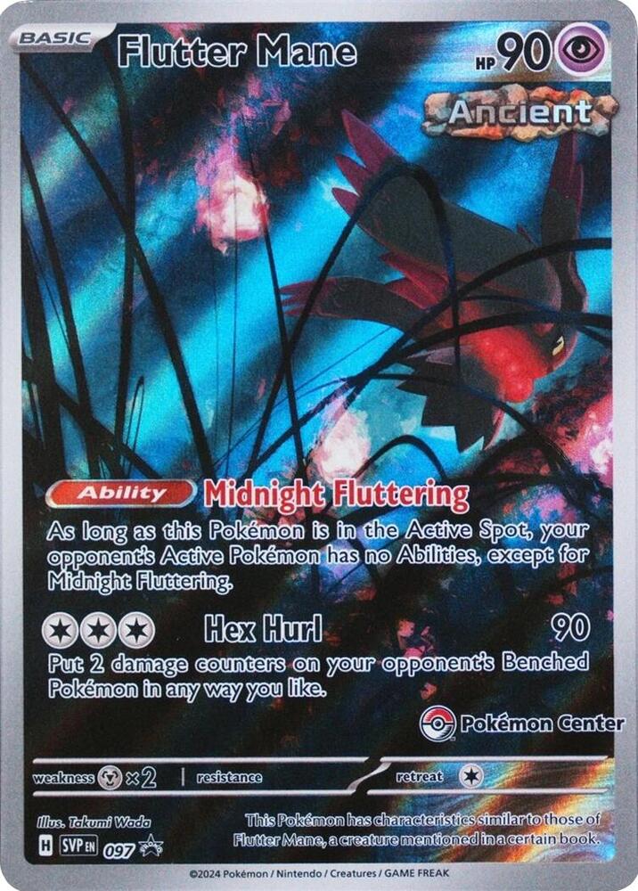 Flutter Mane - 097 (Pokemon Center) card image