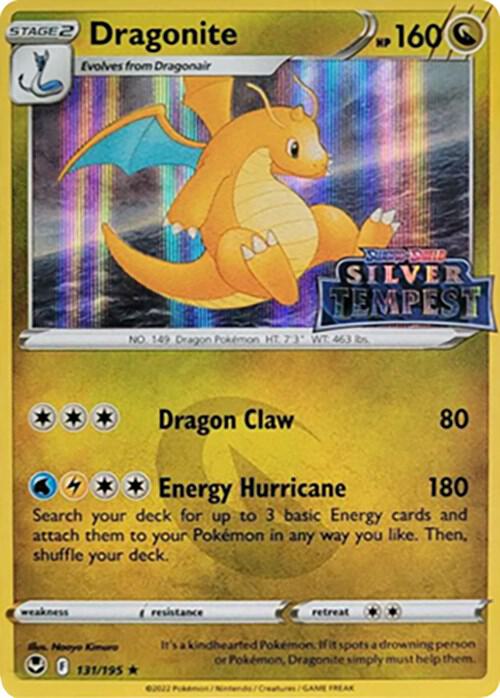 Dragonite (Silver Tempest Stamped) card image