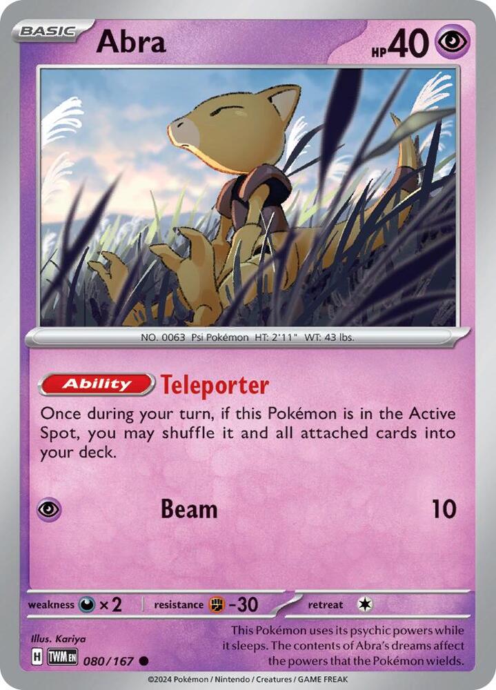 Abra card image