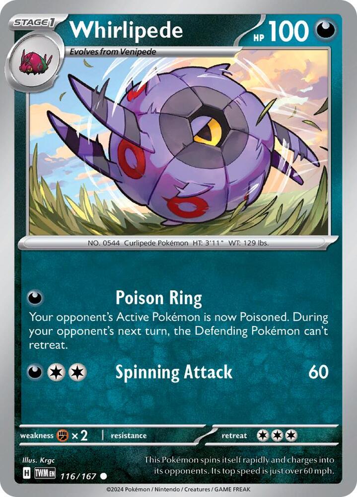 Whirlipede card image