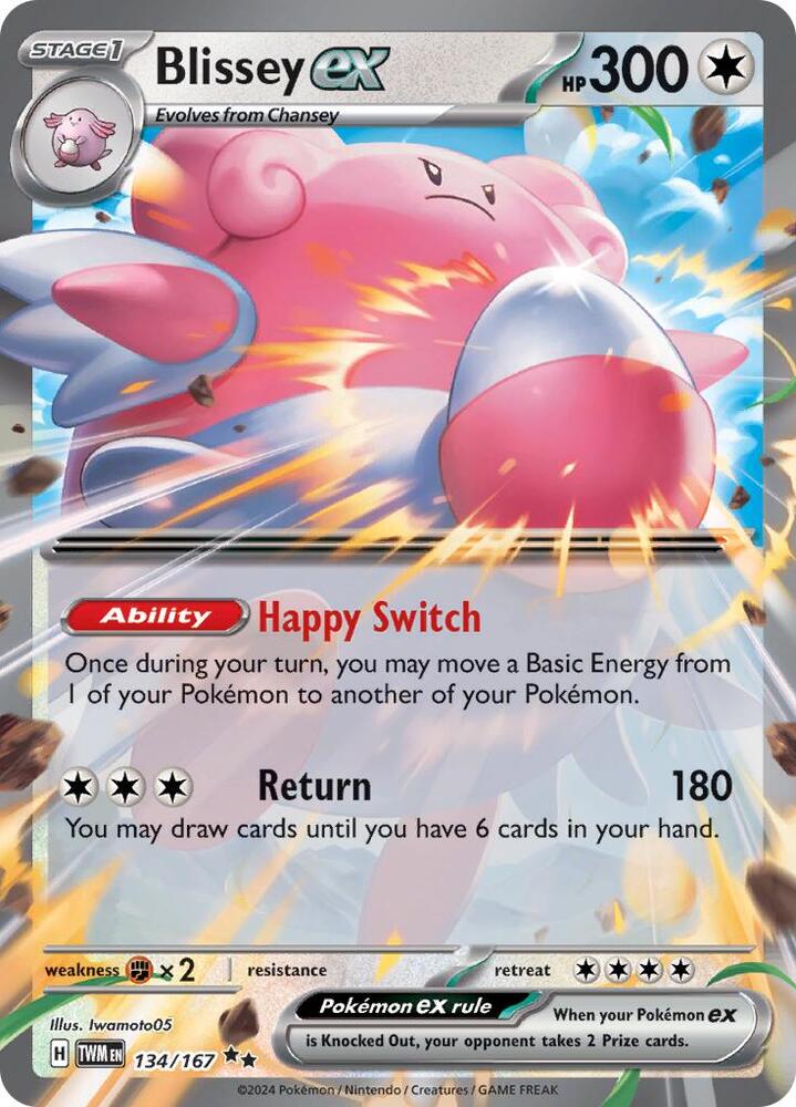 Blissey ex - 134/167 card image