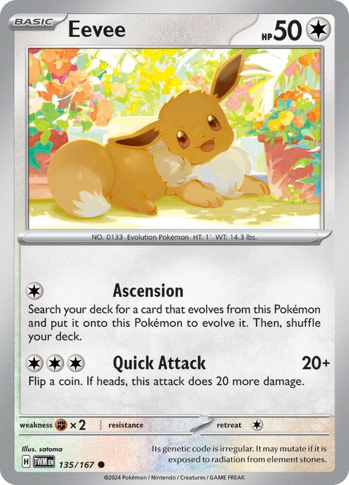 Eevee - 135/167 card image