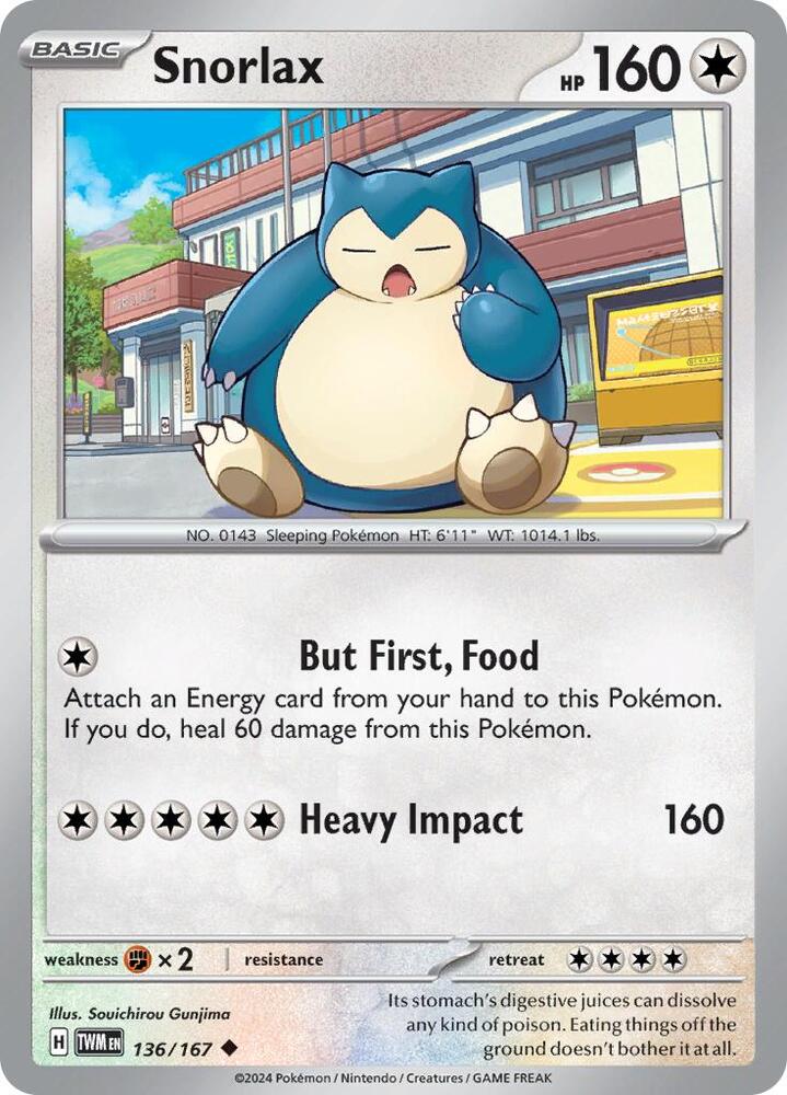 Snorlax card image
