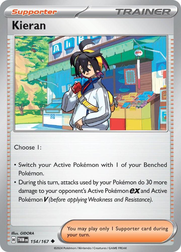 Kieran - 154/167 card image
