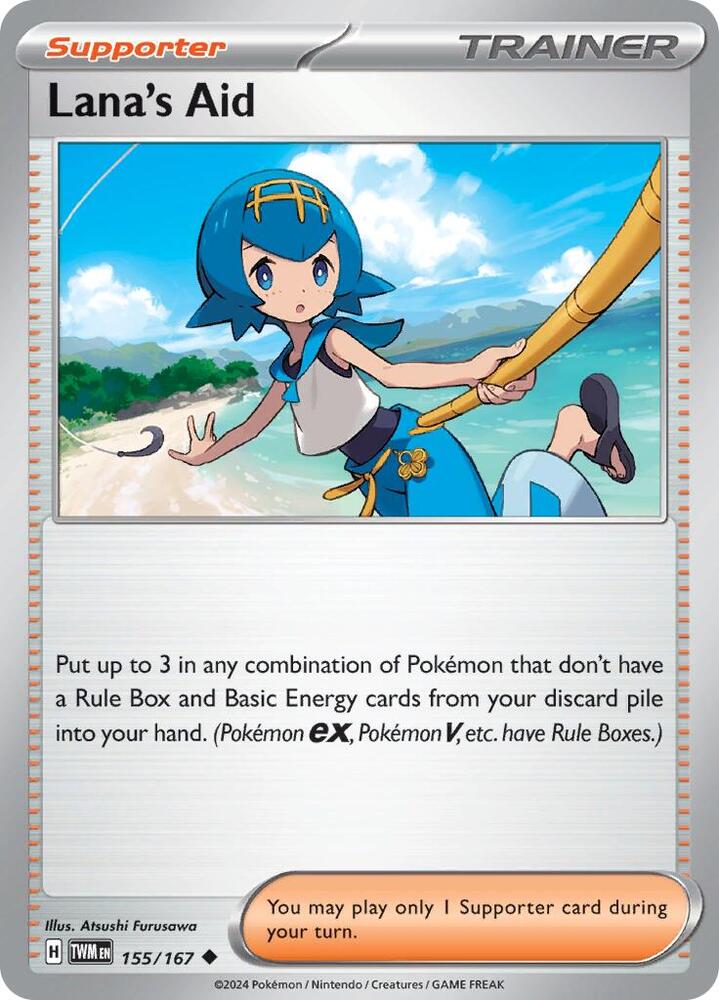 Lana's Aid - 155/167 card image