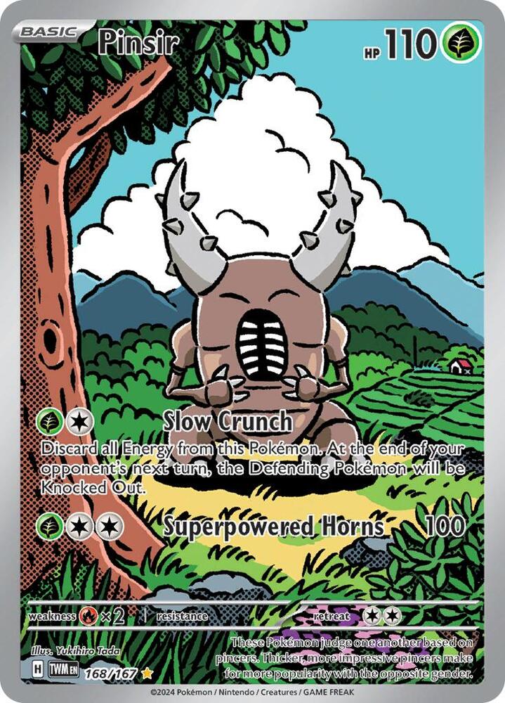 Pinsir - 168/167 card image