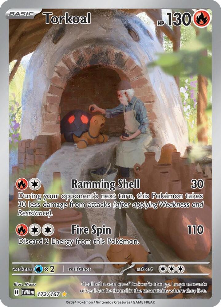 Torkoal - 172/167 card image