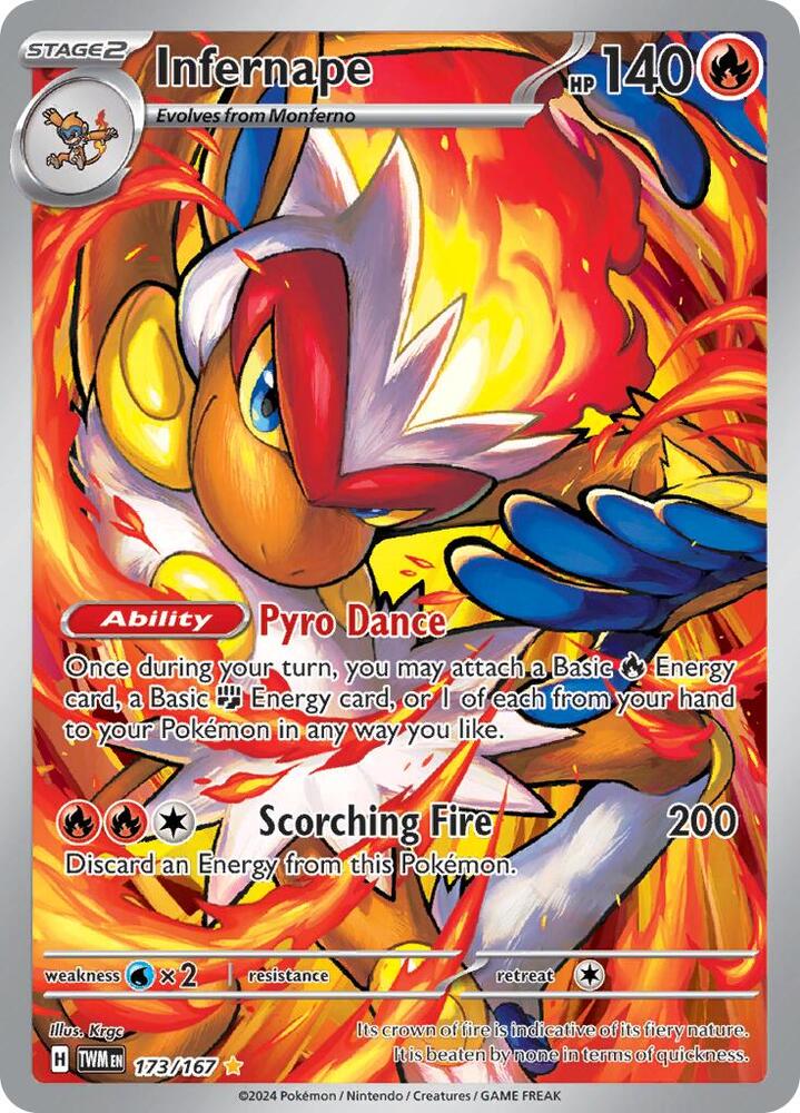 Infernape - 173/167 card image