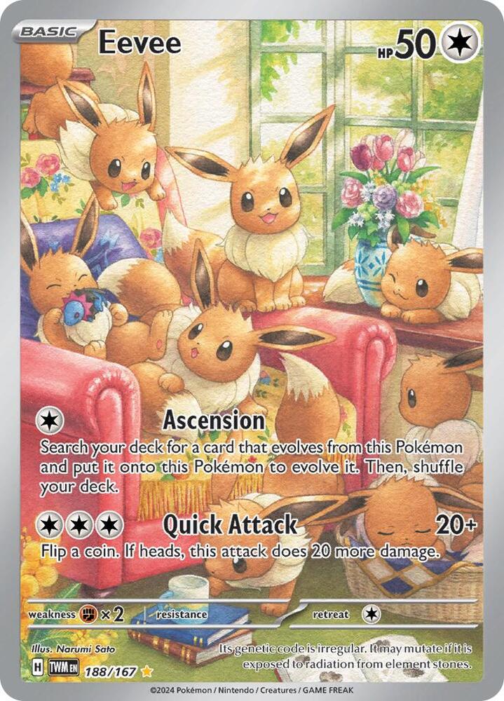 Eevee - 188/167 card image