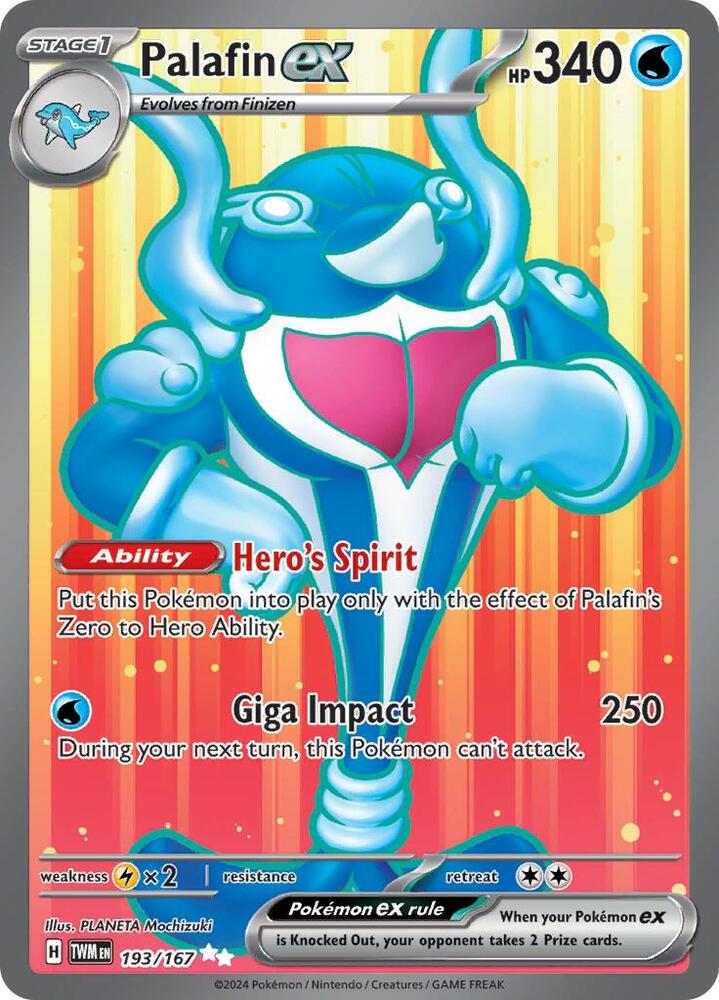 Palafin ex - 193/167 card image