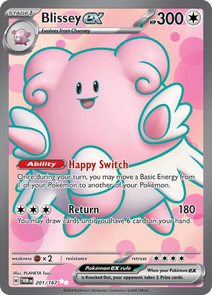 Blissey ex - 201/167 card image