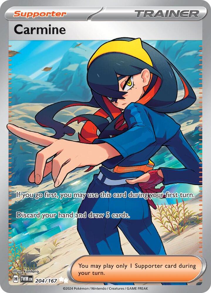 Carmine - 204/167 card image