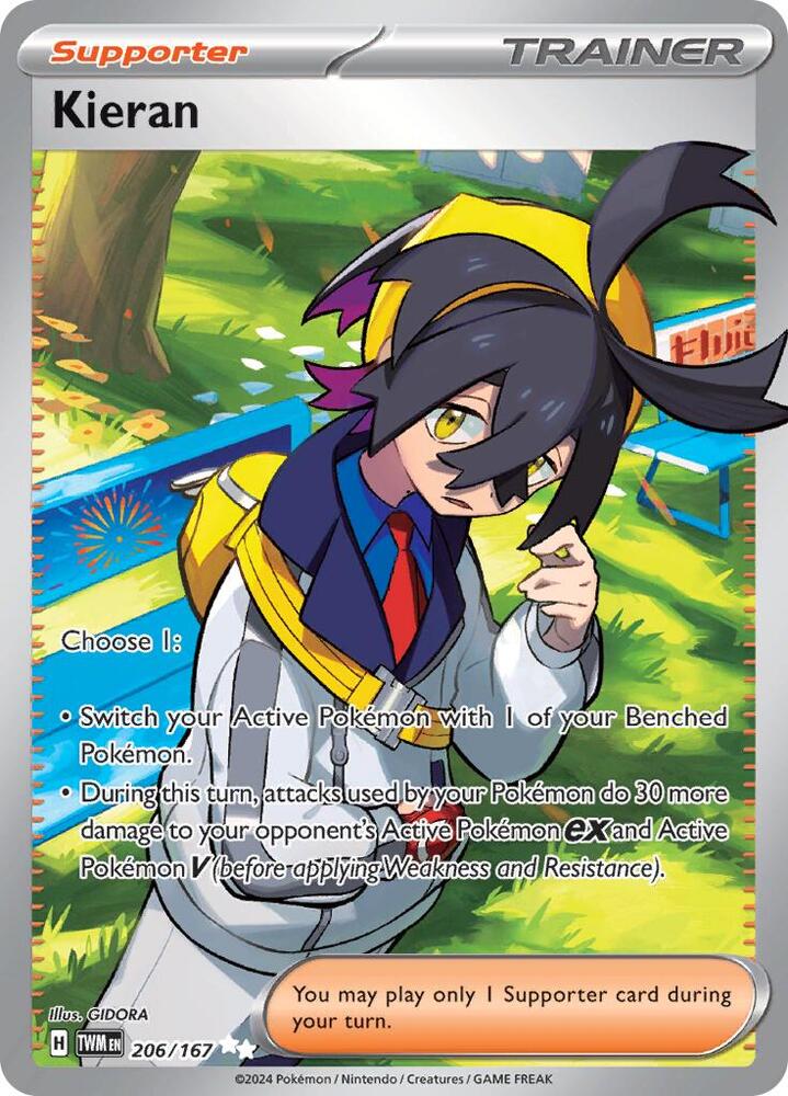 Kieran - 206/167 card image