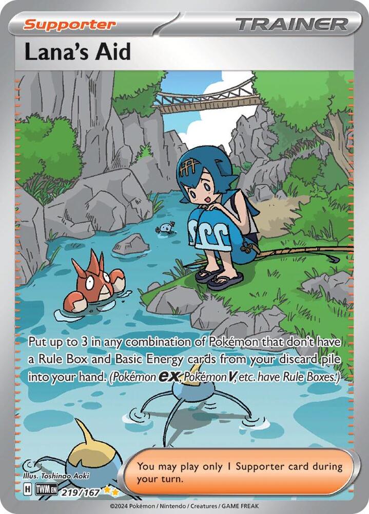 Lana's Aid - 219/167 card image