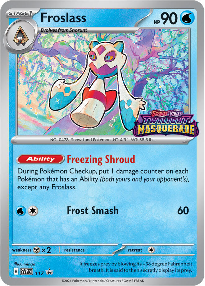 Froslass - 117 card image