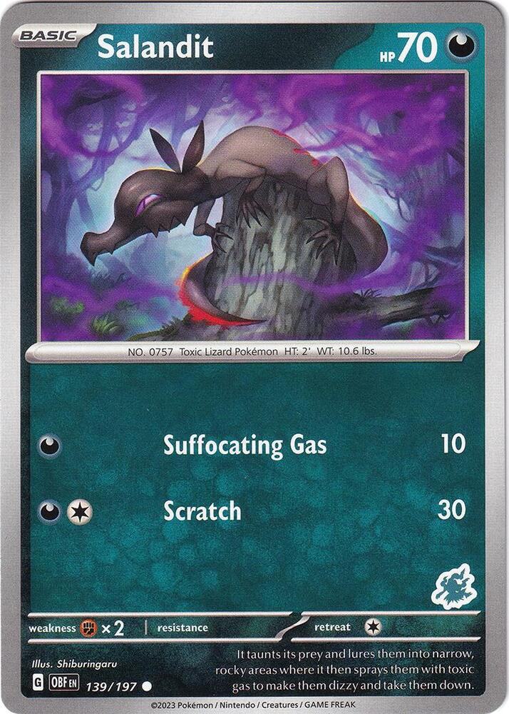 Salandit - Darkrai Deck card image