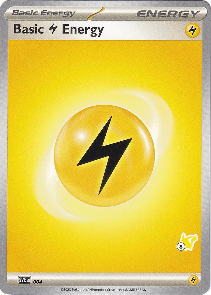 Basic Lightning Energy - Pikachu 8 card image