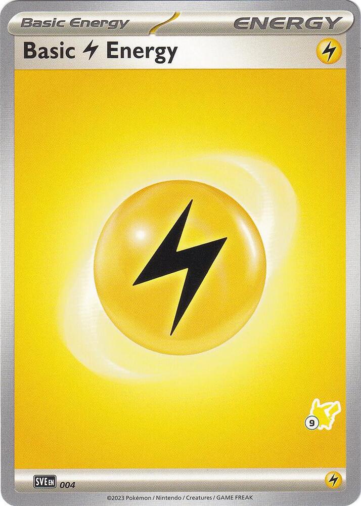 Basic Lightning Energy - Pikachu 9 card image