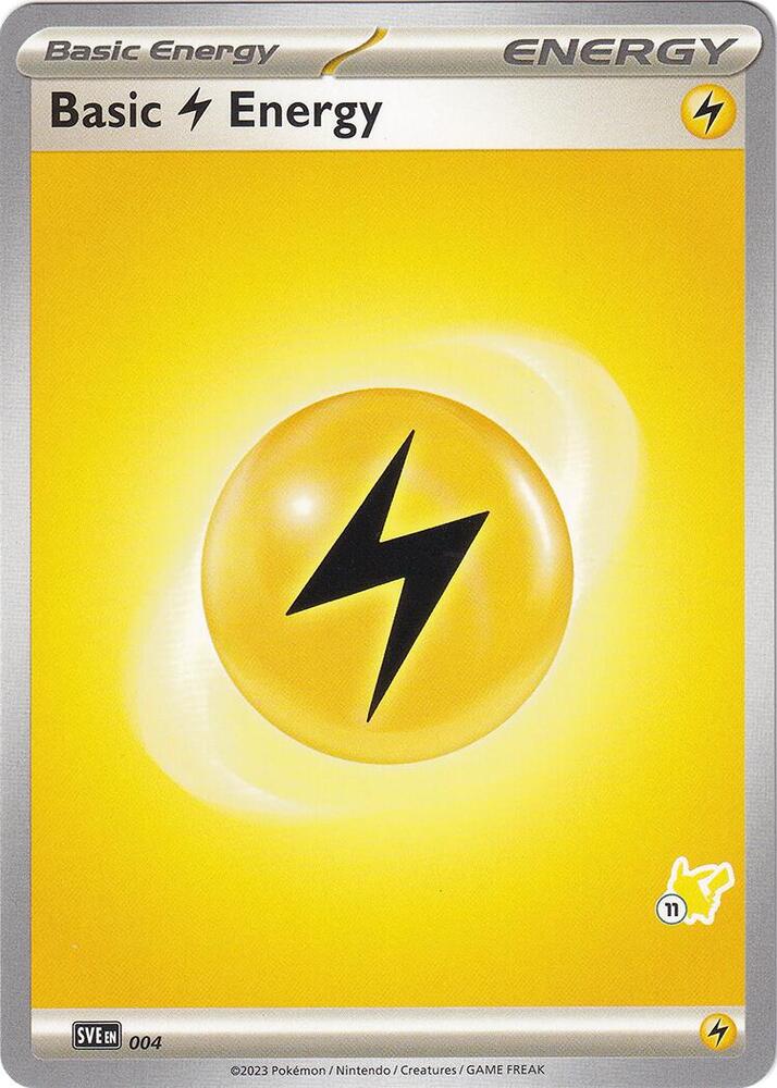 Basic Lightning Energy - Pikachu 11 card image