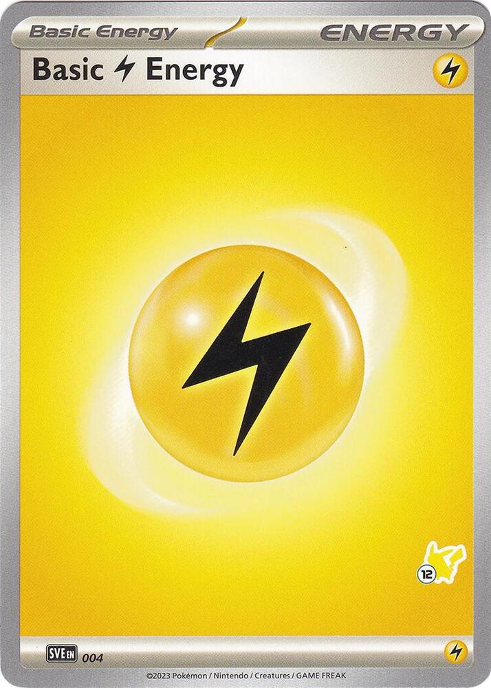 Basic Lightning Energy - Pikachu 12 card image