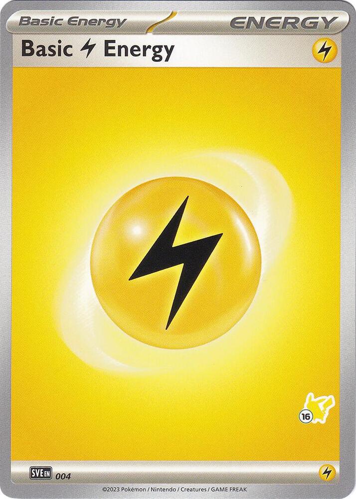 Basic Lightning Energy - Pikachu 16 card image