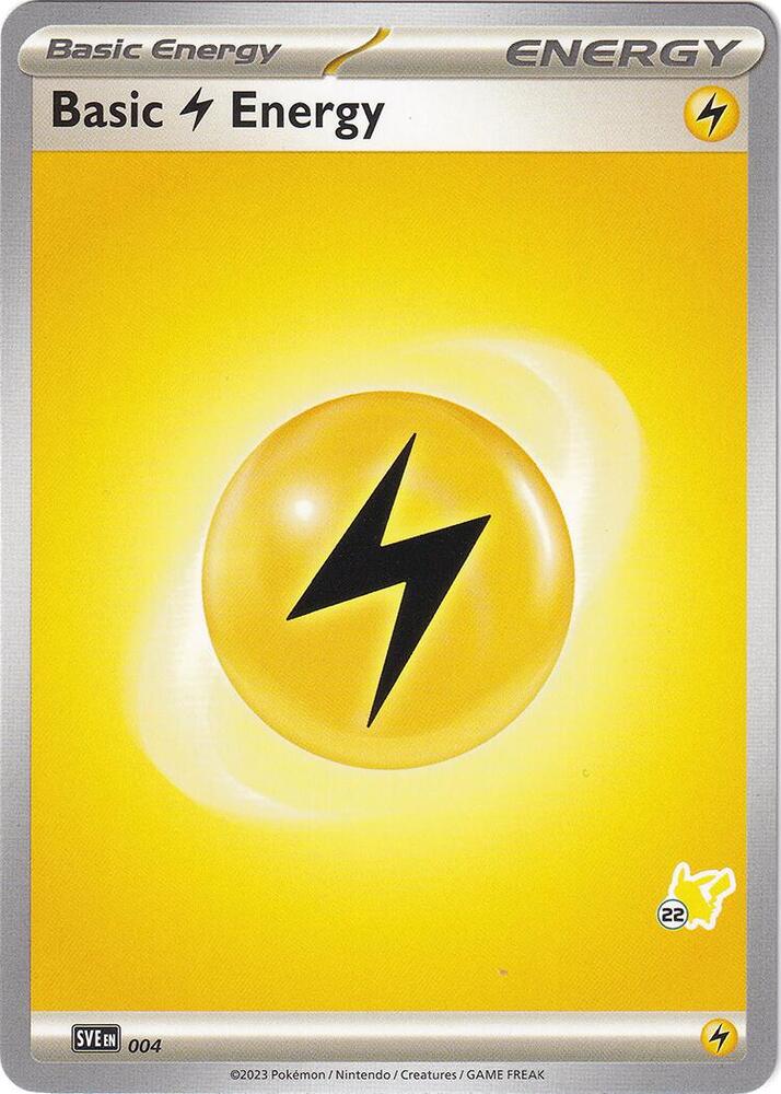 Basic Lightning Energy - Pikachu 22 card image