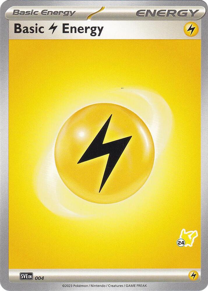 Basic Lightning Energy - Pikachu 24 card image