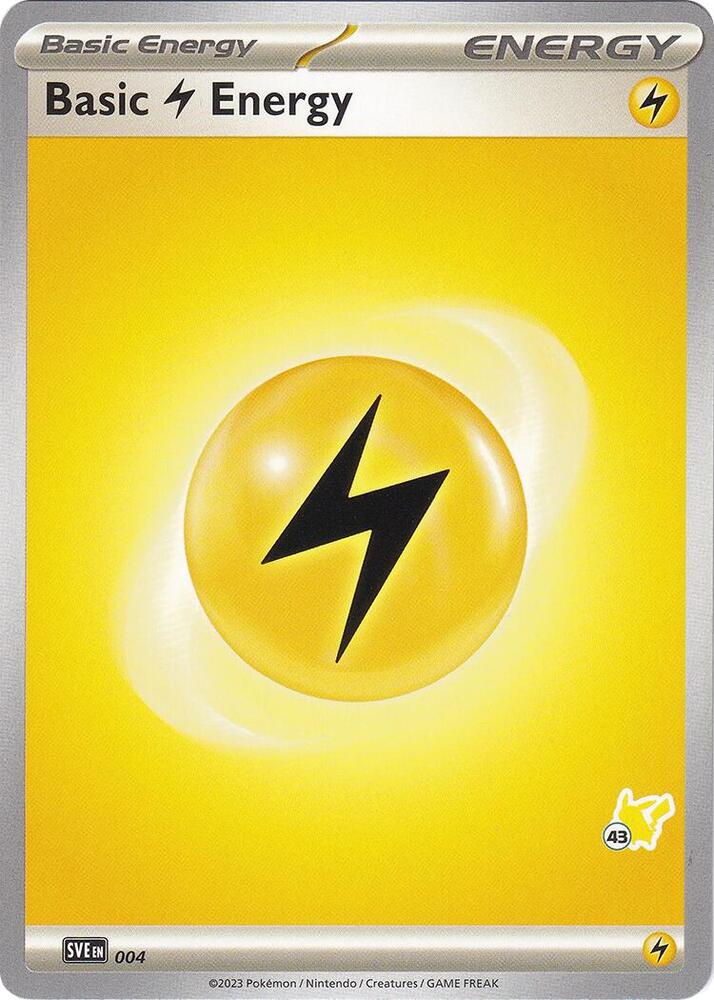 Basic Lightning Energy - Pikachu 43 card image