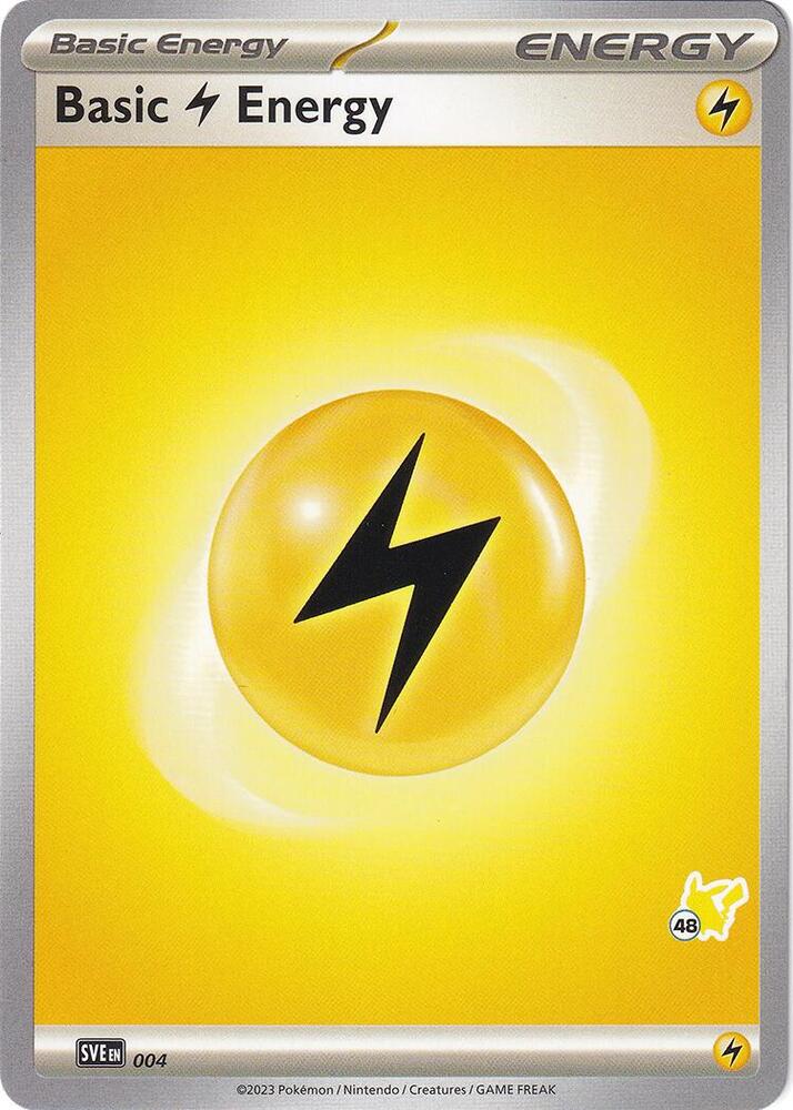 Basic Lightning Energy - Pikachu 48 card image