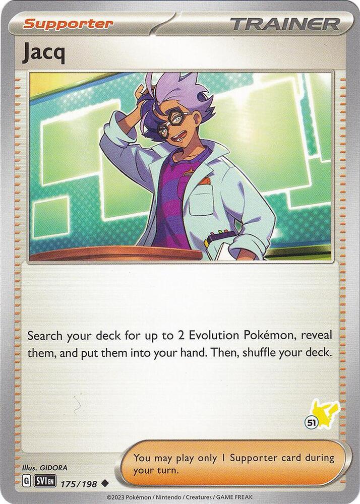Jacq - Pikachu 51 card image