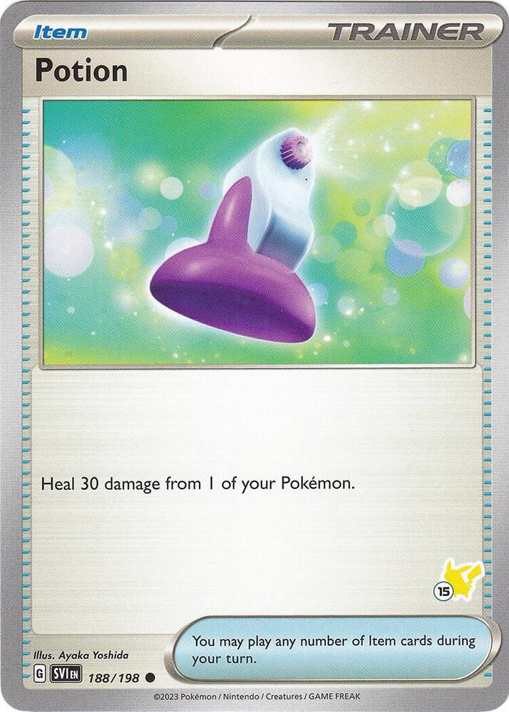 Potion - Pikachu 15 card image