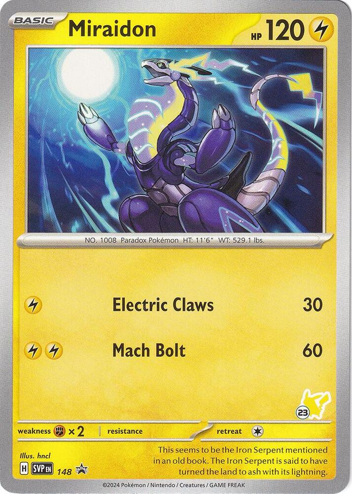 Miraidon - Pikachu 23 card image