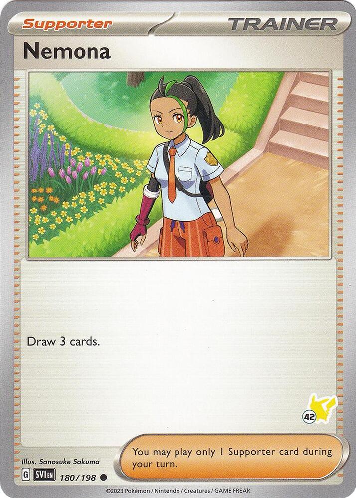 Nemona - Pikachu 42 card image