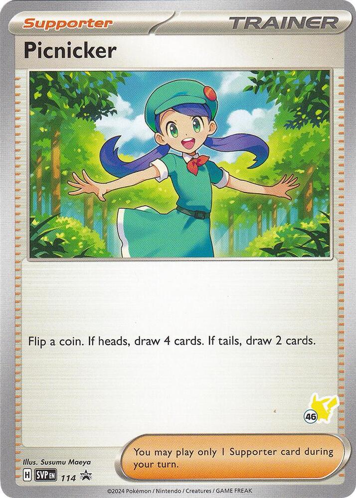 Picnicker - Pikachu 46 card image