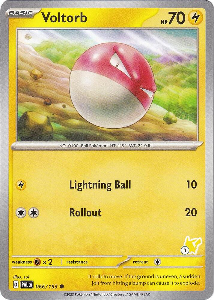 Voltorb - Pikachu 1 card image